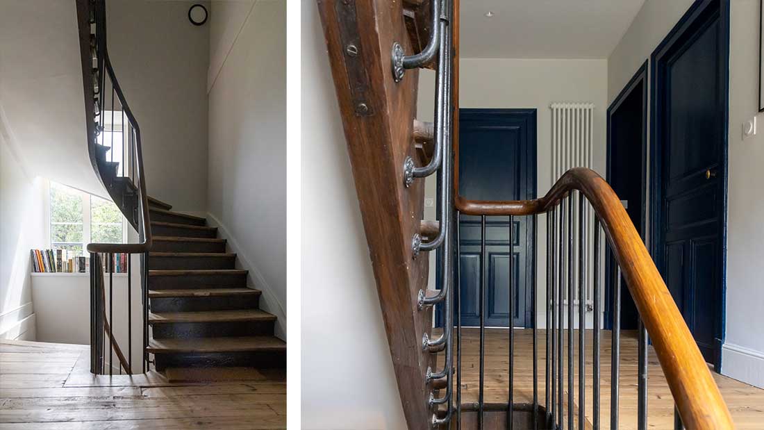 Maison marcillac sophie burguiere architecte escalier rénovation